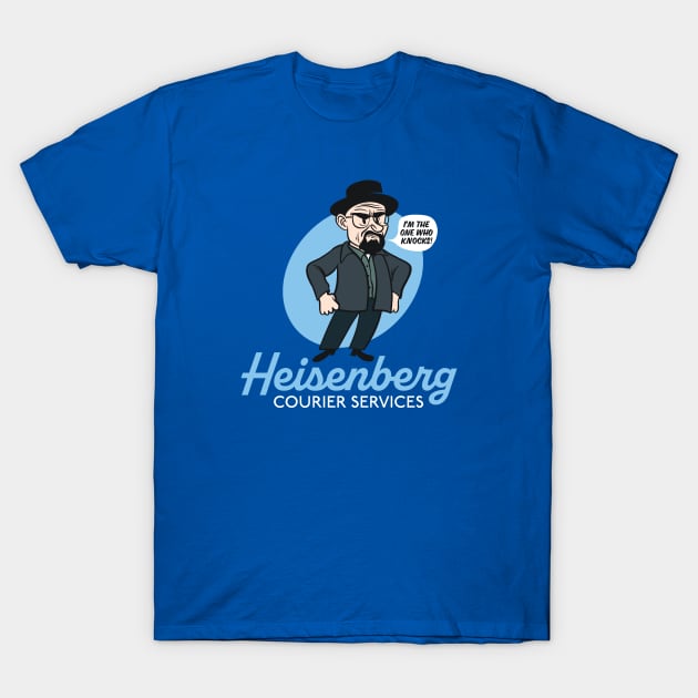 Heisenberg Courier Services - Breaking Bad Parody T-Shirt by sombreroinc